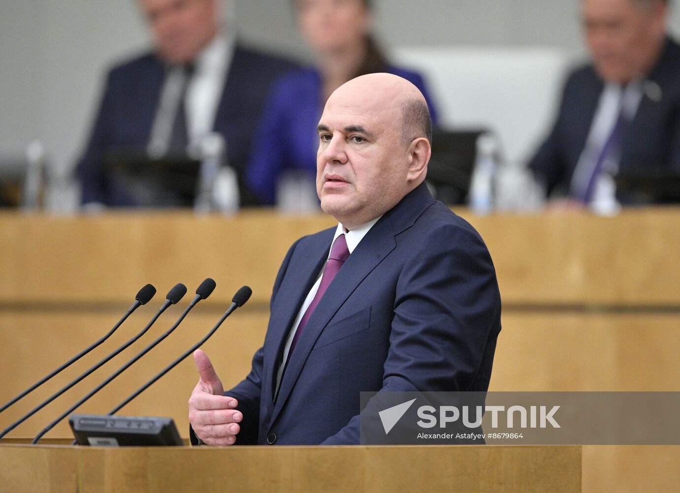 Russia Parliament Prime Minister