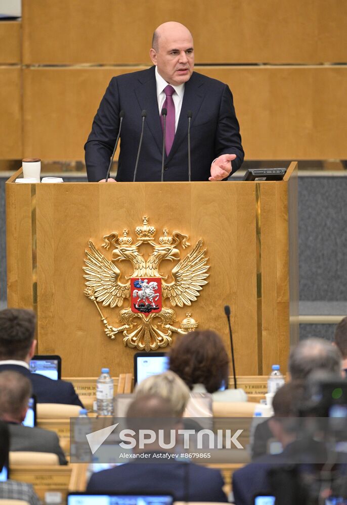 Russia Parliament Prime Minister