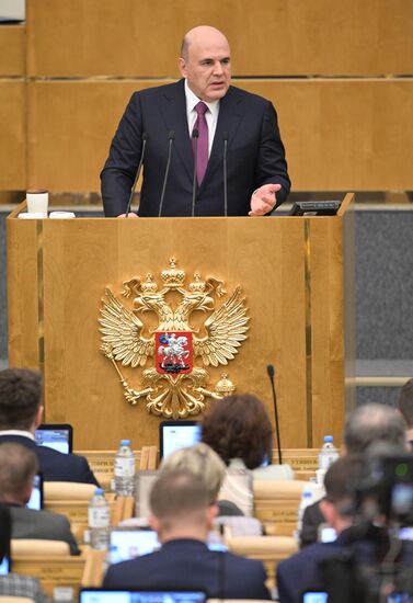 Russia Parliament Prime Minister