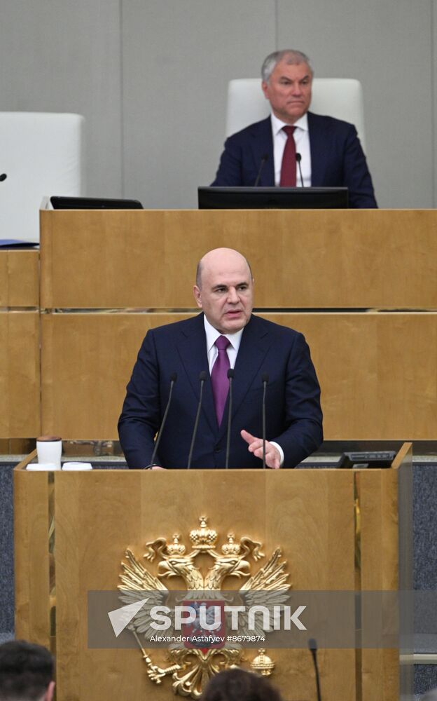 Russia Parliament Prime Minister