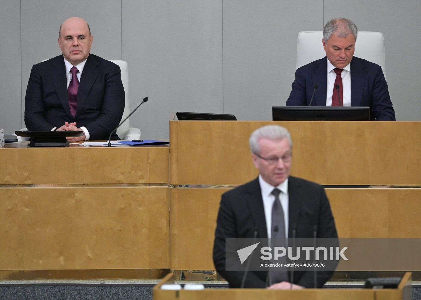 Russia Parliament Prime Minister