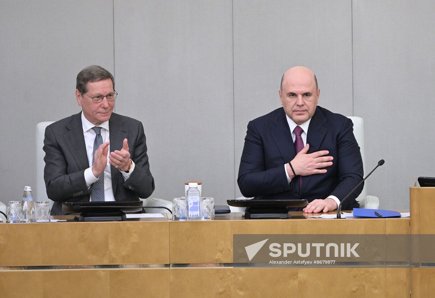 Russia Parliament Prime Minister