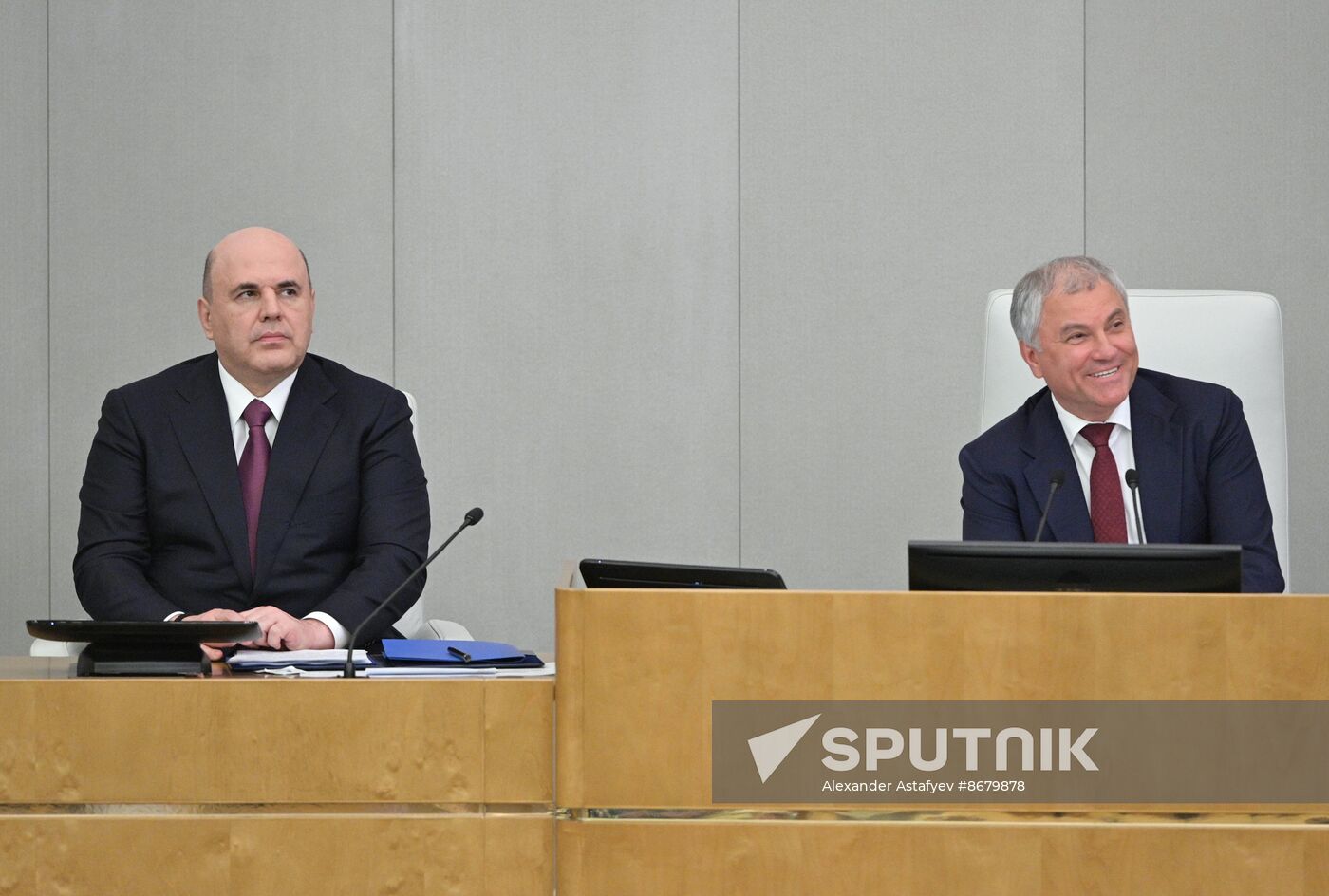 Russia Parliament Prime Minister