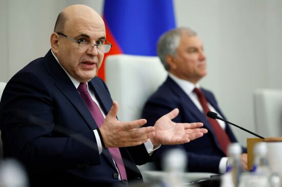 Russia Parliament Prime Minister