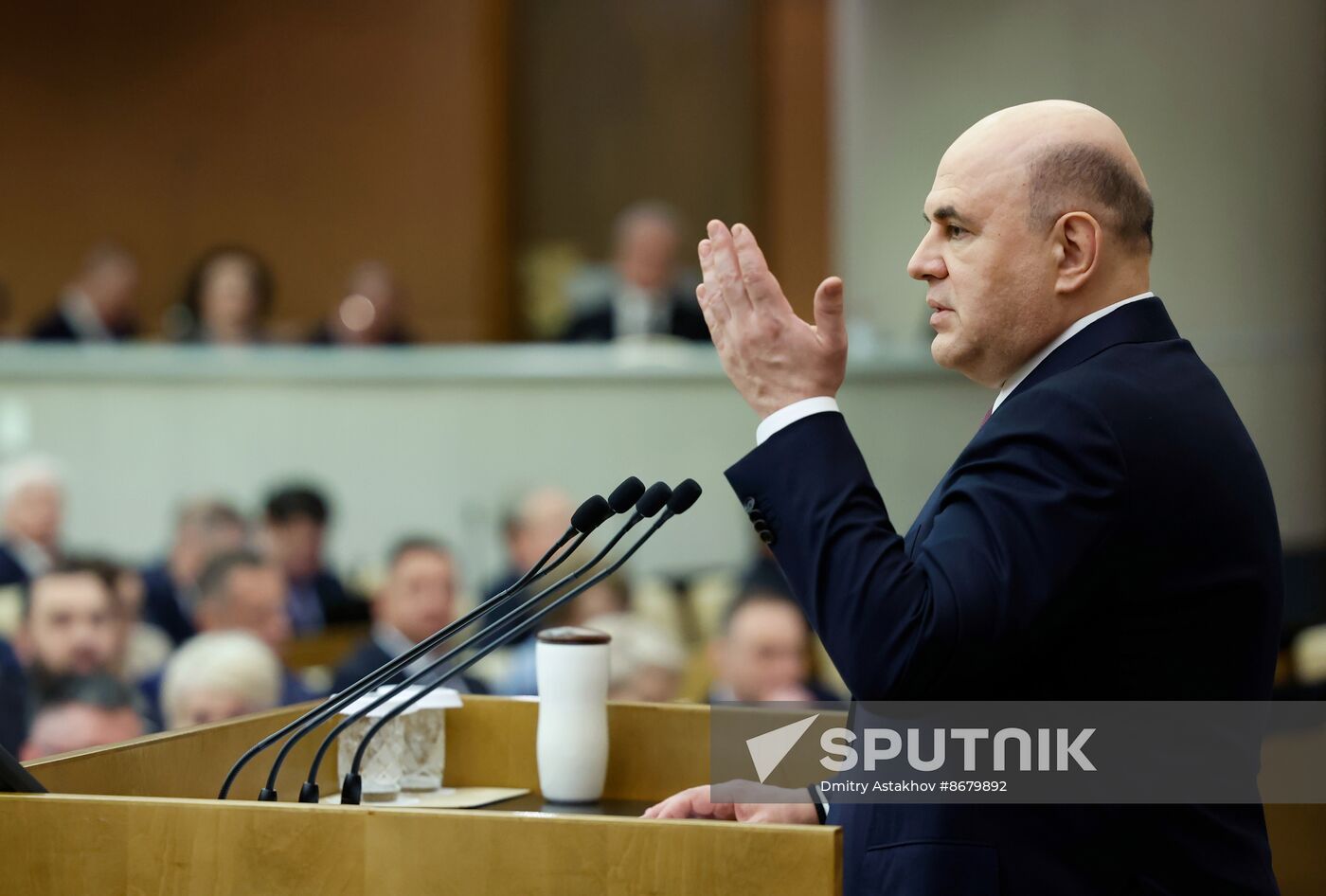 Russia Parliament Prime Minister