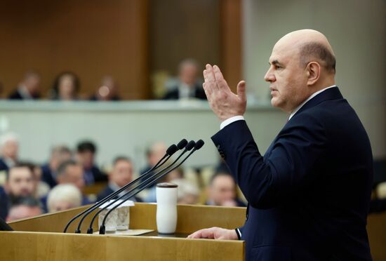 Russia Parliament Prime Minister
