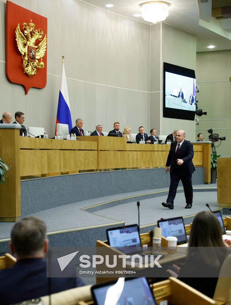 Russia Parliament Prime Minister