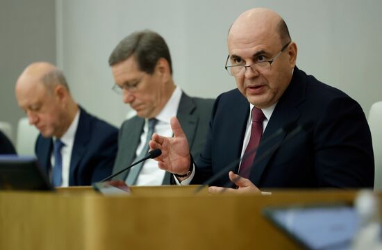 Russia Parliament Prime Minister