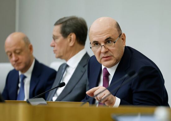 Russia Parliament Prime Minister