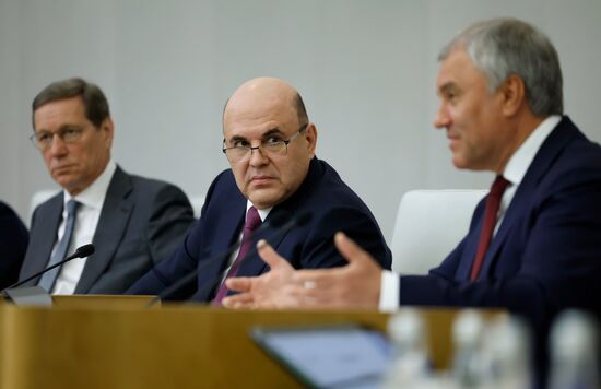 Russia Parliament Prime Minister