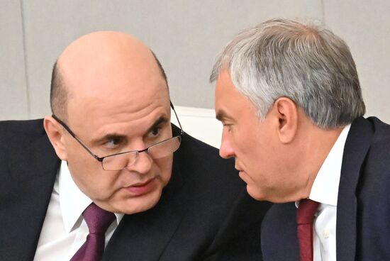 Russia Parliament Prime Minister