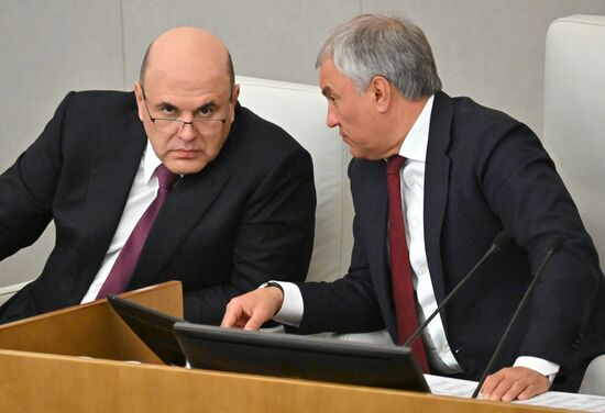 Russia Parliament Prime Minister