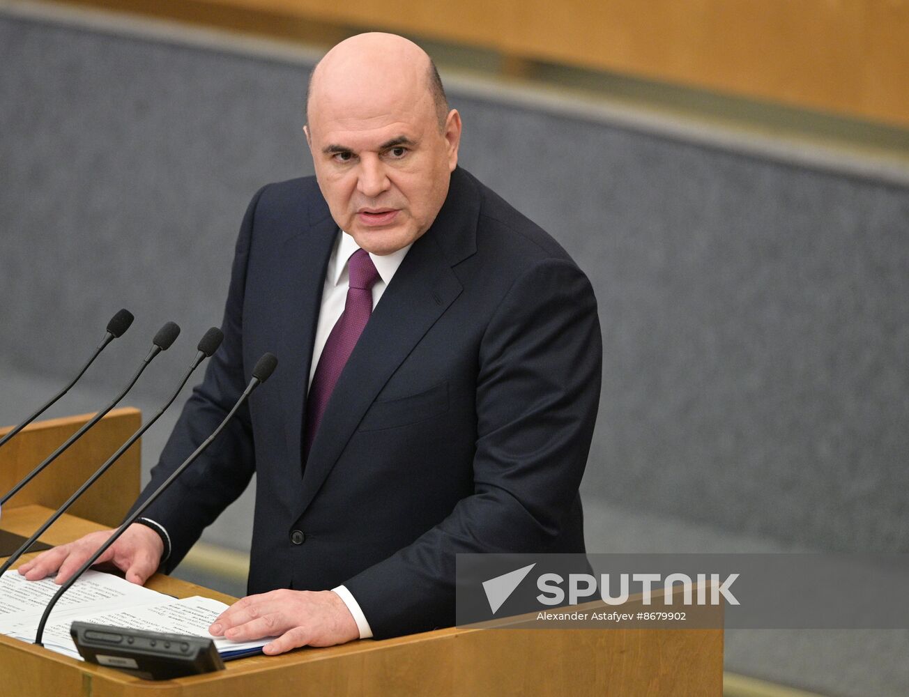 Russia Parliament Prime Minister