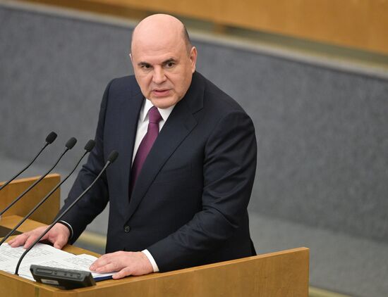 Russia Parliament Prime Minister