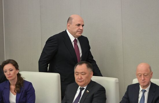 Russia Parliament Prime Minister