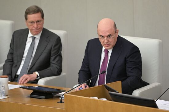 Russia Parliament Prime Minister