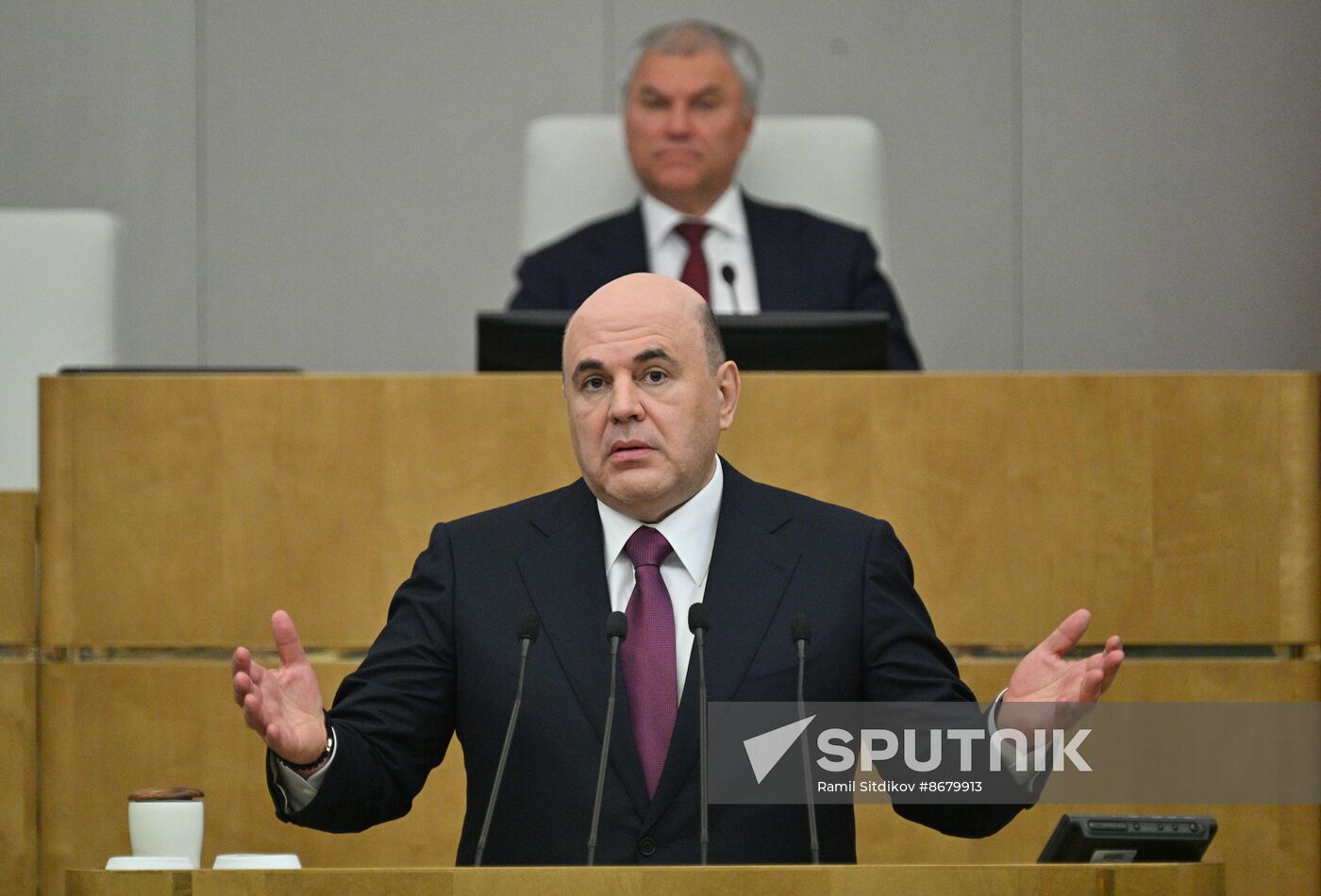 Russia Parliament Prime Minister