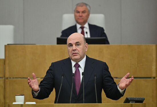 Russia Parliament Prime Minister