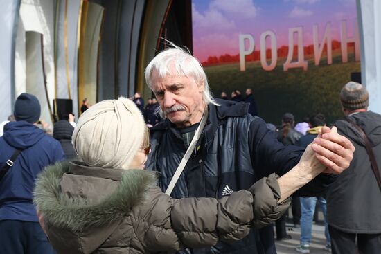 RUSSIA EXPO. Concert of Sretensky Monastery Choir, Songs of the Great Victory