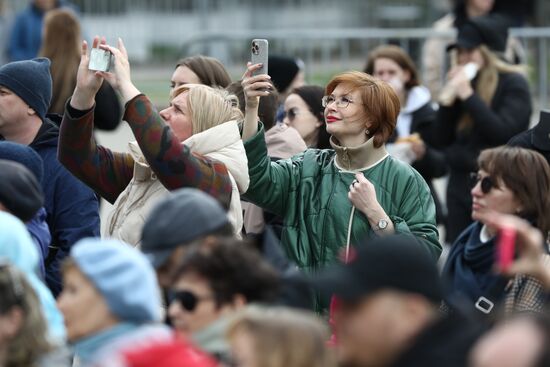 RUSSIA EXPO. Concert of Sretensky Monastery Choir, Songs of the Great Victory