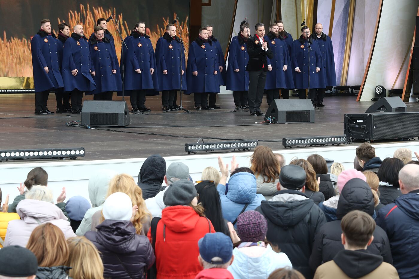 RUSSIA EXPO. Concert of Sretensky Monastery Choir, Songs of the Great Victory