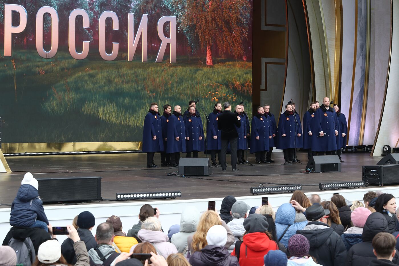 RUSSIA EXPO. Concert of Sretensky Monastery Choir, Songs of the Great Victory