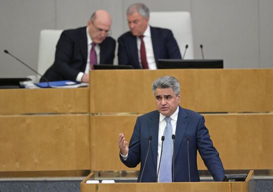 Russia Parliament Prime Minister