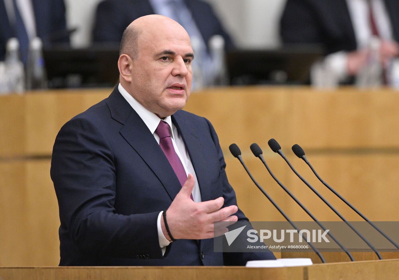 Russia Parliament Prime Minister