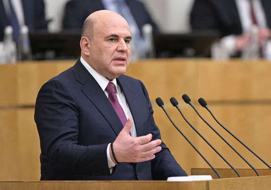 Russia Parliament Prime Minister