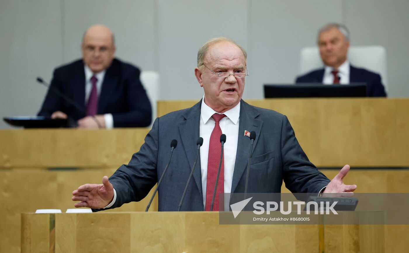 Russia Parliament Prime Minister
