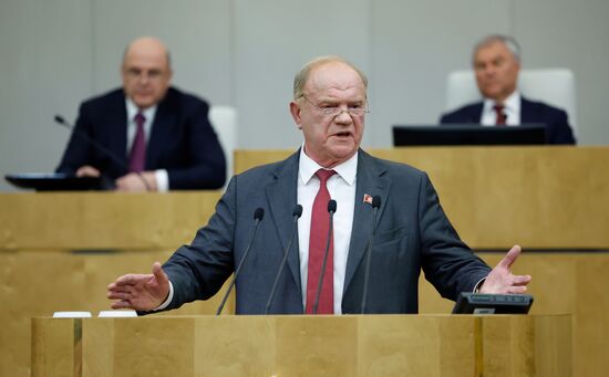 Russia Parliament Prime Minister