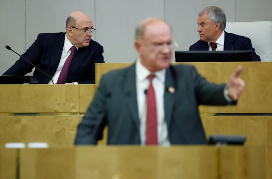 Russia Parliament Prime Minister