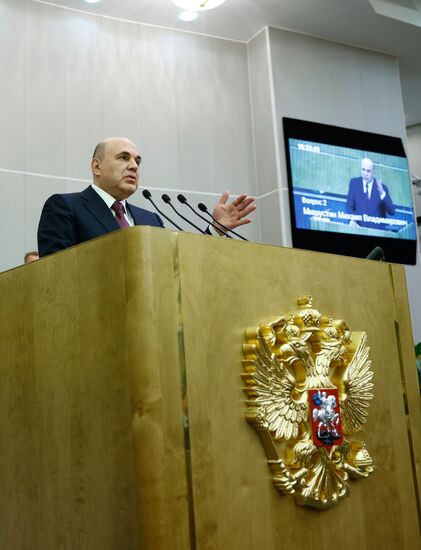 Russia Parliament Prime Minister