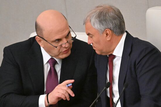 Russia Parliament Prime Minister