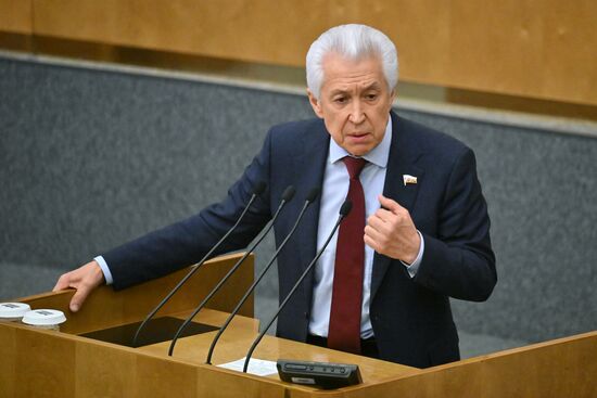 Russia Parliament Prime Minister