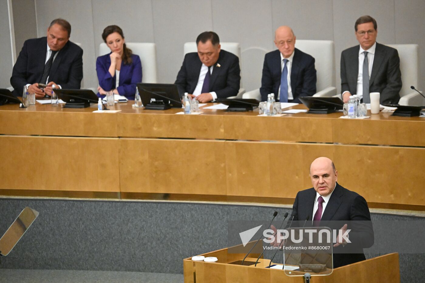 Russia Parliament Prime Minister