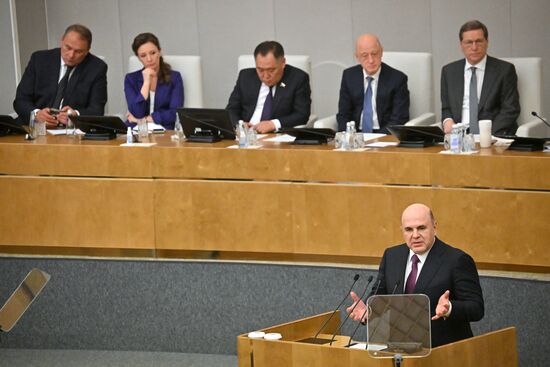 Russia Parliament Prime Minister