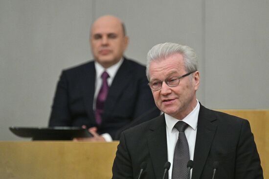 Russia Parliament Prime Minister