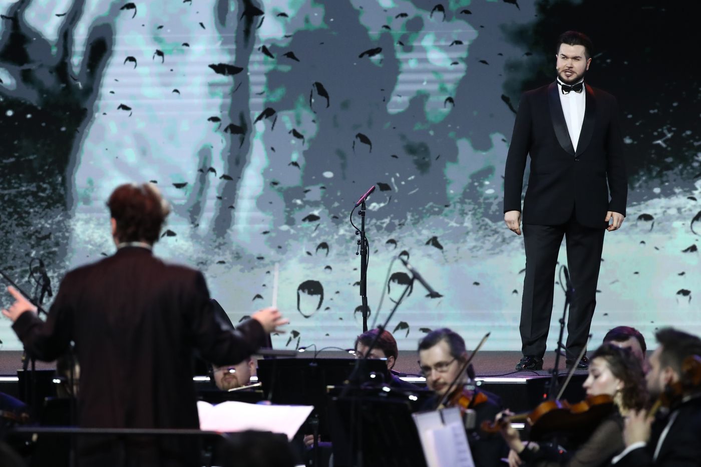RUSSIA EXPO. Concert for Great Victory Day youth opera program and children's choir of the Bolshoi Theater