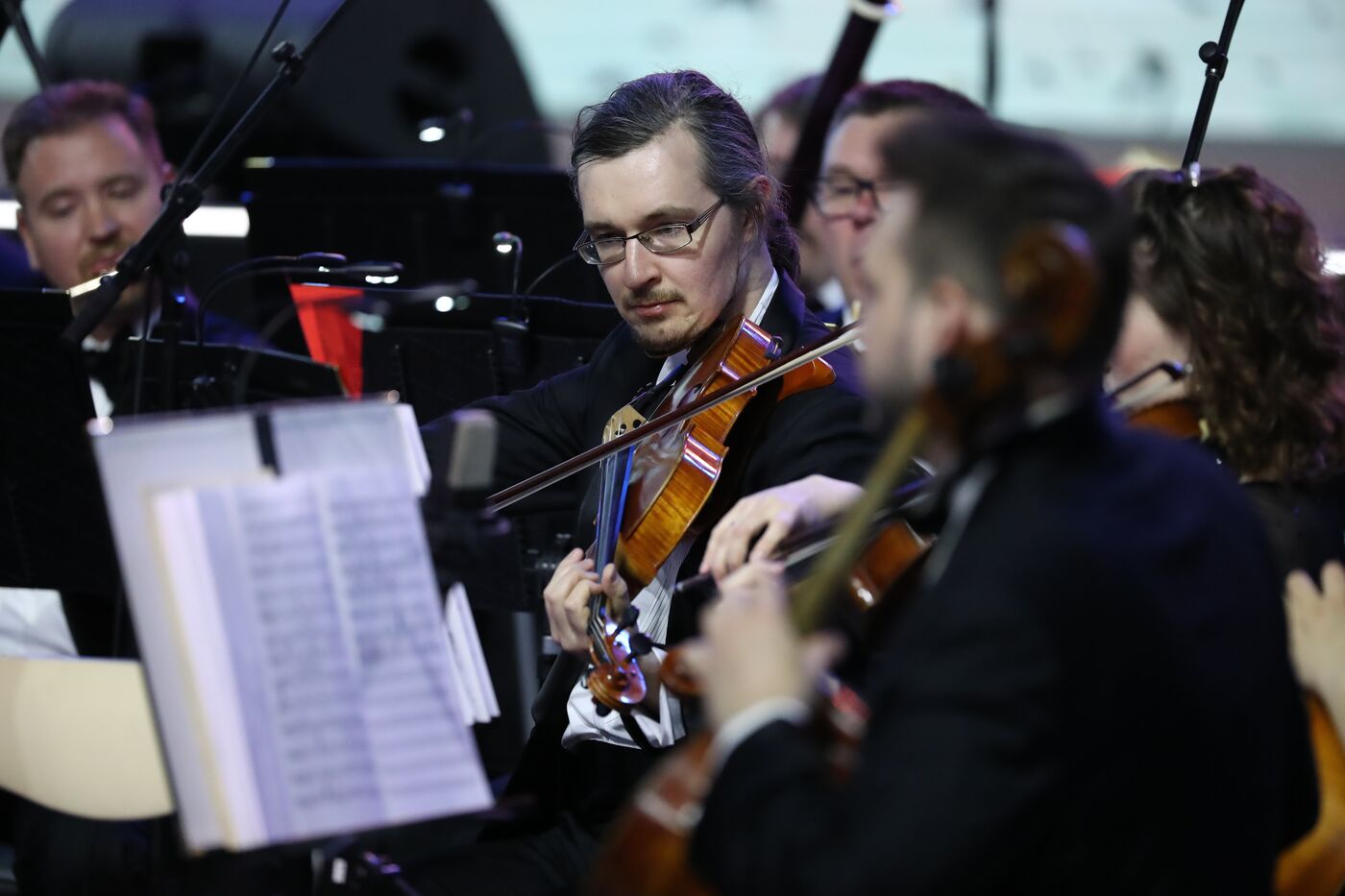 RUSSIA EXPO. Concert for Great Victory Day youth opera program and children's choir of the Bolshoi Theater