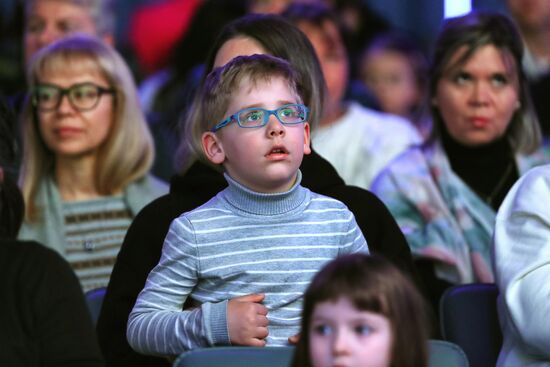 RUSSIA EXPO. Concert for Great Victory Day youth opera program and children's choir of the Bolshoi Theater