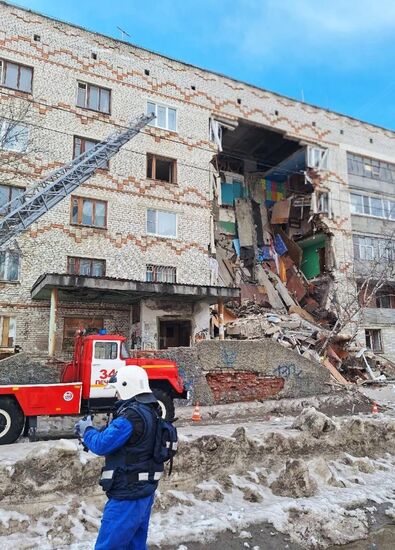 Russia Residential Building Collapse