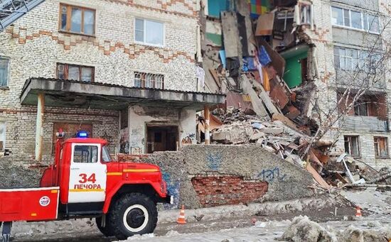 Russia Residential Building Collapse