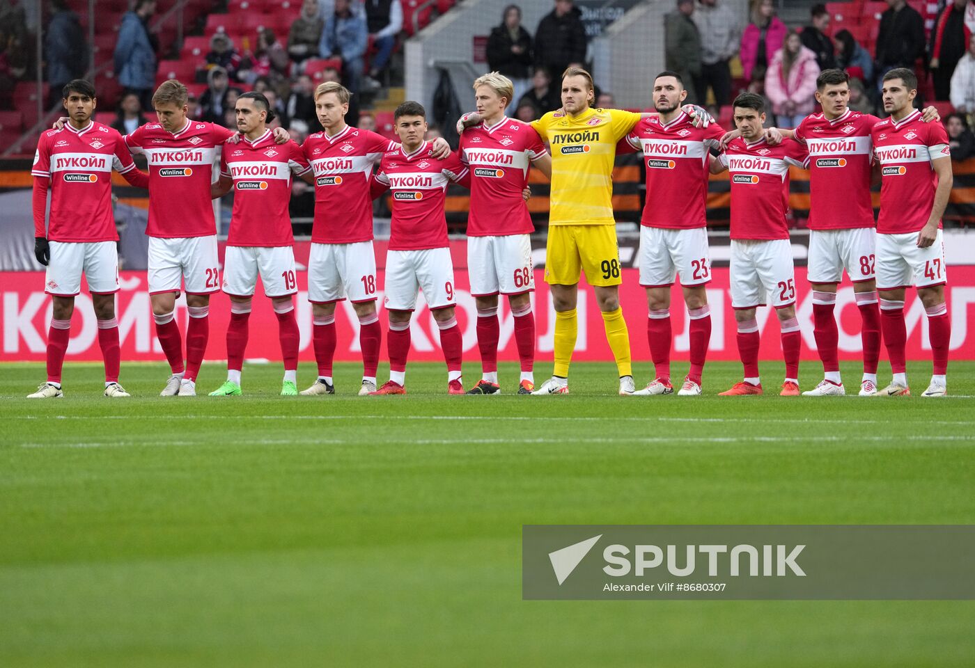 Russia Soccer Premier-League Spartak - Krasnodar