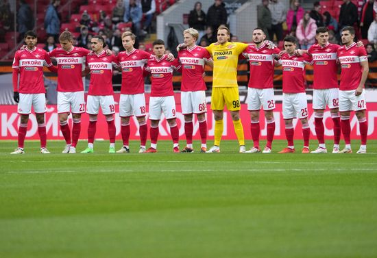 Russia Soccer Premier-League Spartak - Krasnodar