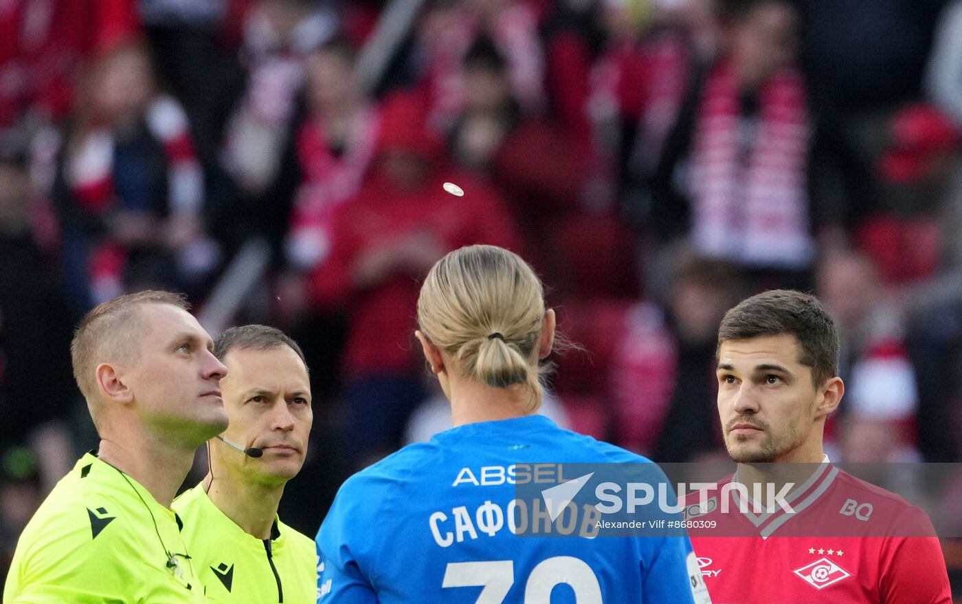 Russia Soccer Premier-League Spartak - Krasnodar