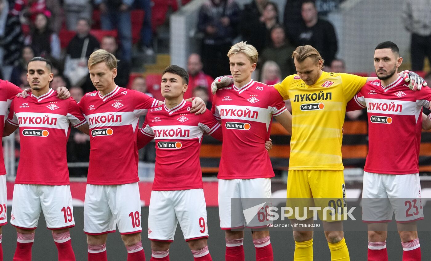 Russia Soccer Premier-League Spartak - Krasnodar