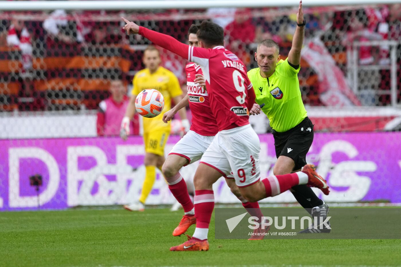 Russia Soccer Premier-League Spartak - Krasnodar