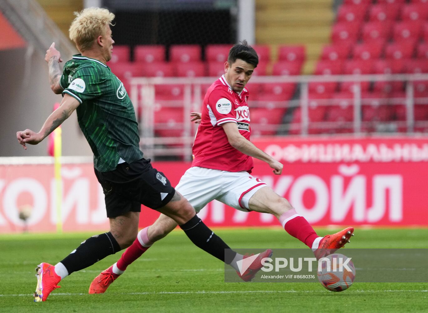 Russia Soccer Premier-League Spartak - Krasnodar