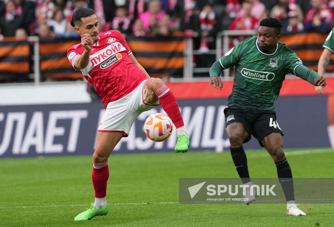 Russia Soccer Premier-League Spartak - Krasnodar